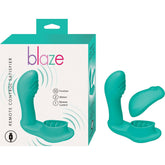 Blaze Remote Control Aqua Satisfier Wireless Clitoral Toy Clit Stimulators